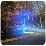 街心公園建設(shè)方興未艾，街心公園（口袋公園）面積不大，用什么樣的景觀燈才能實現(xiàn)畫龍點睛的效果呢